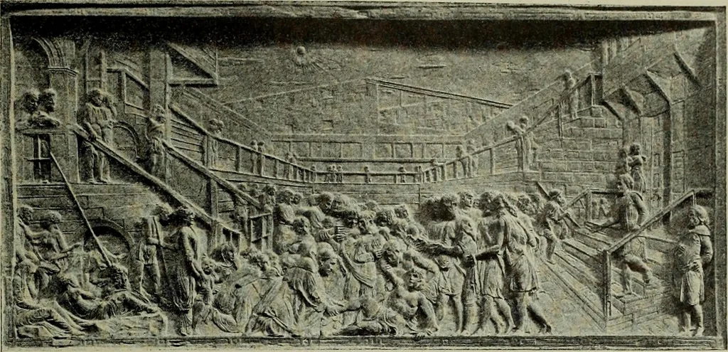 An illustration from Histoire de l'art pendant la Renaissance, 1889, leaf 577