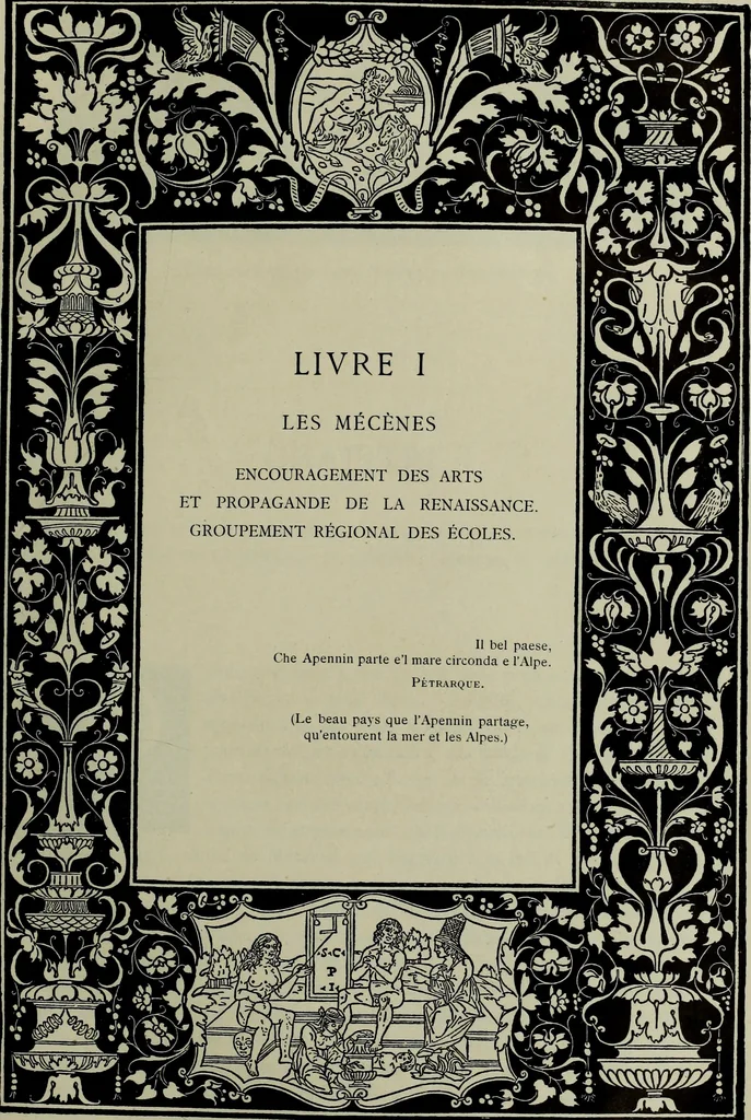 An illustration from Histoire de l'art pendant la Renaissance, 1889, leaf 62