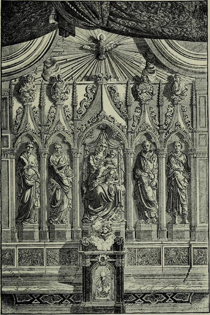 An illustration from Histoire de l'art pendant la Renaissance, 1889, leaf 635