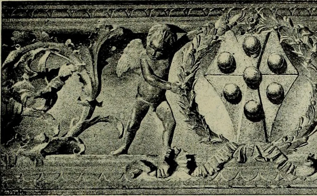 An illustration from Histoire de l'art pendant la Renaissance, 1889, leaf 64