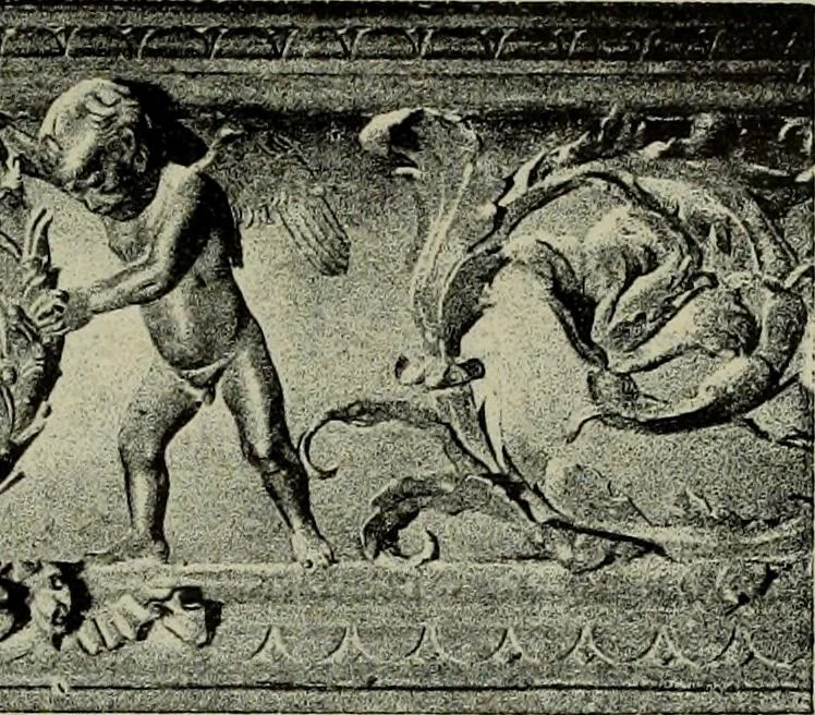 An illustration from Histoire de l'art pendant la Renaissance, 1889, leaf 64