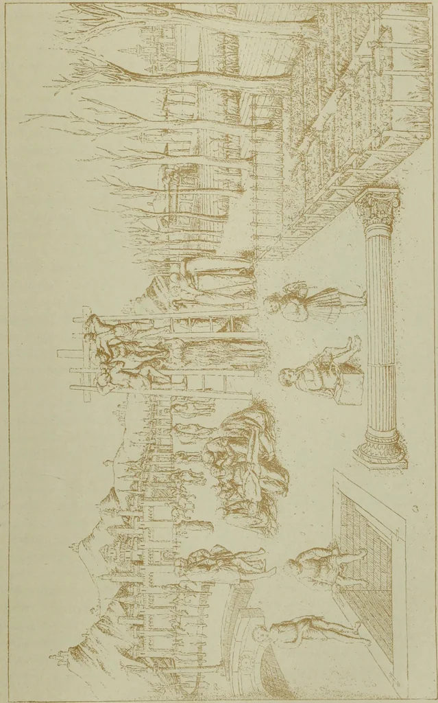 An illustration from Histoire de l'art pendant la Renaissance, 1889, leaf 719