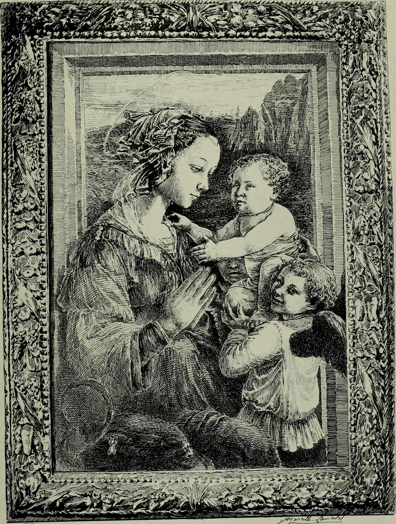 An illustration from Histoire de l'art pendant la Renaissance, 1889, leaf 745