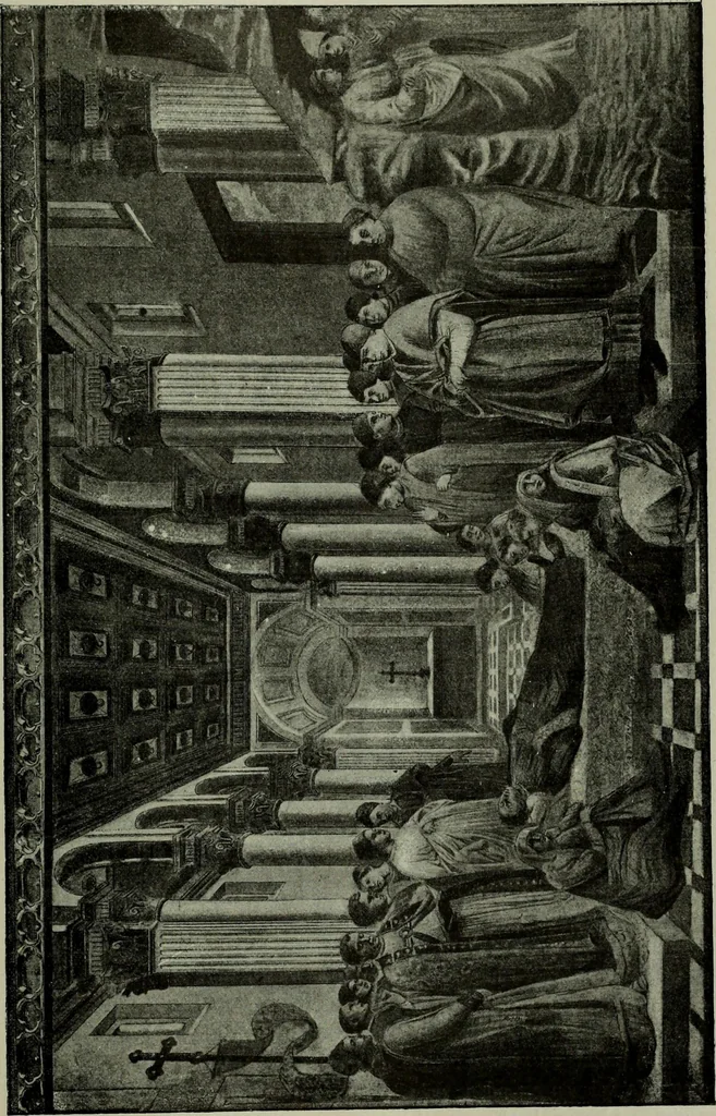 An illustration from Histoire de l'art pendant la Renaissance, 1889, leaf 747