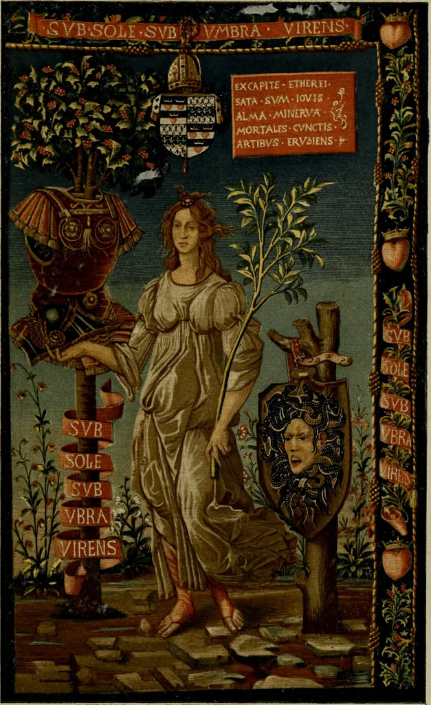 An illustration from Histoire de l'art pendant la Renaissance, 1889, leaf 9