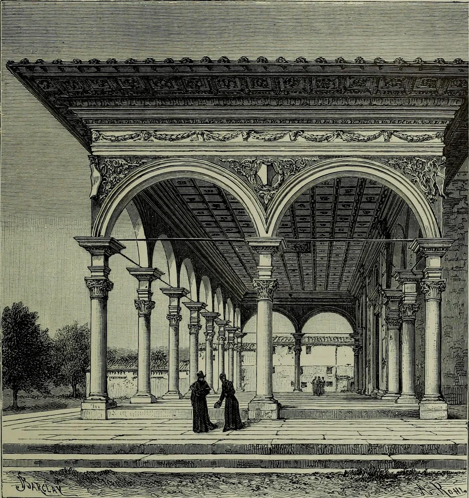 An illustration from Histoire de l'art pendant la Renaissance, 1889, leaf 96