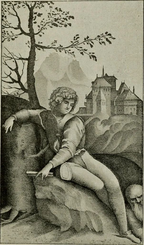 An illustration from Histoire de l'art pendant la Renaissance, 1889, leaf 12