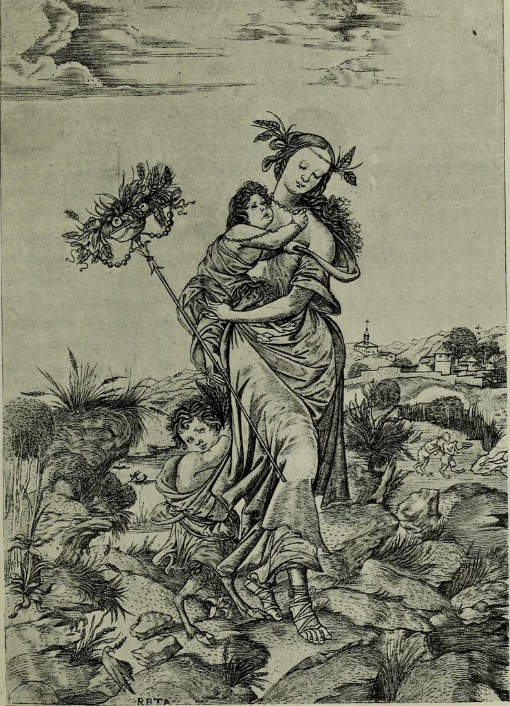 An illustration from Histoire de l'art pendant la Renaissance, 1889, leaf 121