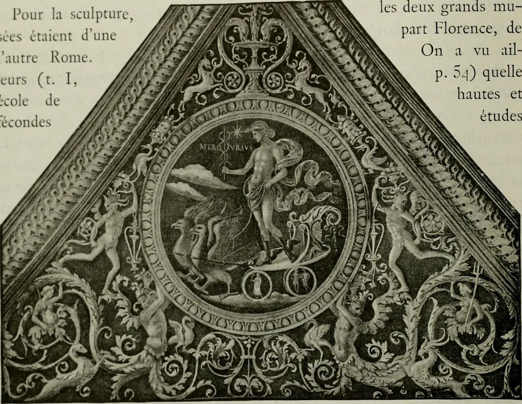 An illustration from Histoire de l'art pendant la Renaissance, 1889, leaf 124