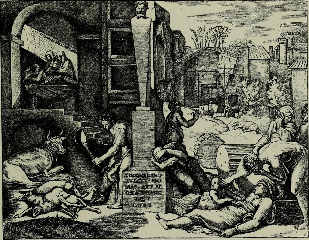 An illustration from Histoire de l'art pendant la Renaissance, 1889, leaf 127