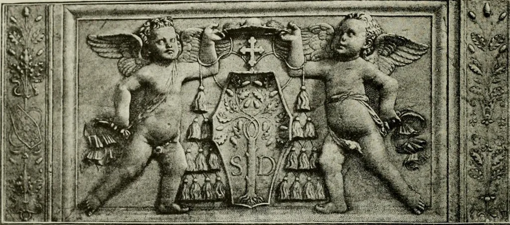 An illustration from Histoire de l'art pendant la Renaissance, 1889, leaf 166