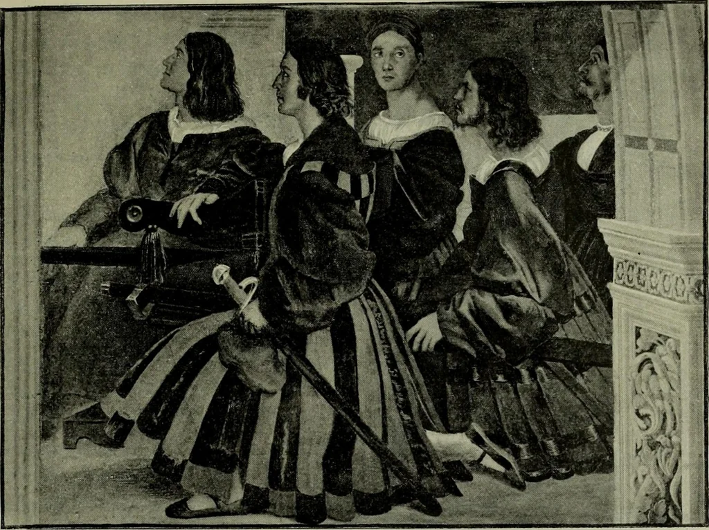 An illustration from Histoire de l'art pendant la Renaissance, 1889, leaf 183