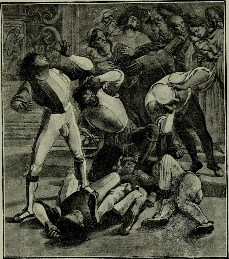 An illustration from Histoire de l'art pendant la Renaissance, 1889, leaf 199