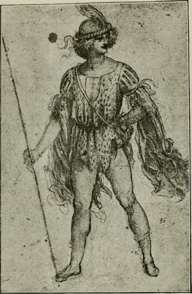 An illustration from Histoire de l'art pendant la Renaissance, 1889, leaf 204