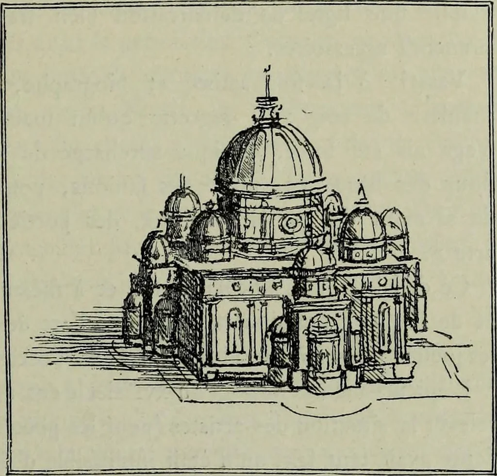 An illustration from Histoire de l'art pendant la Renaissance, 1889, leaf 223
