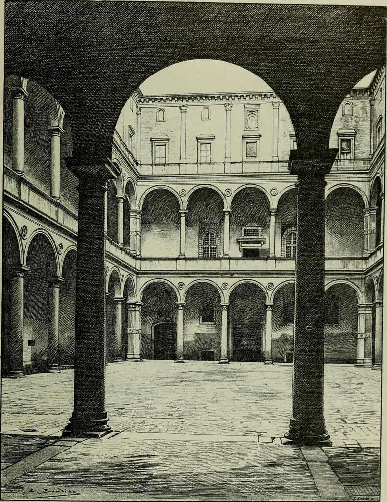 An illustration from Histoire de l'art pendant la Renaissance, 1889, leaf 23