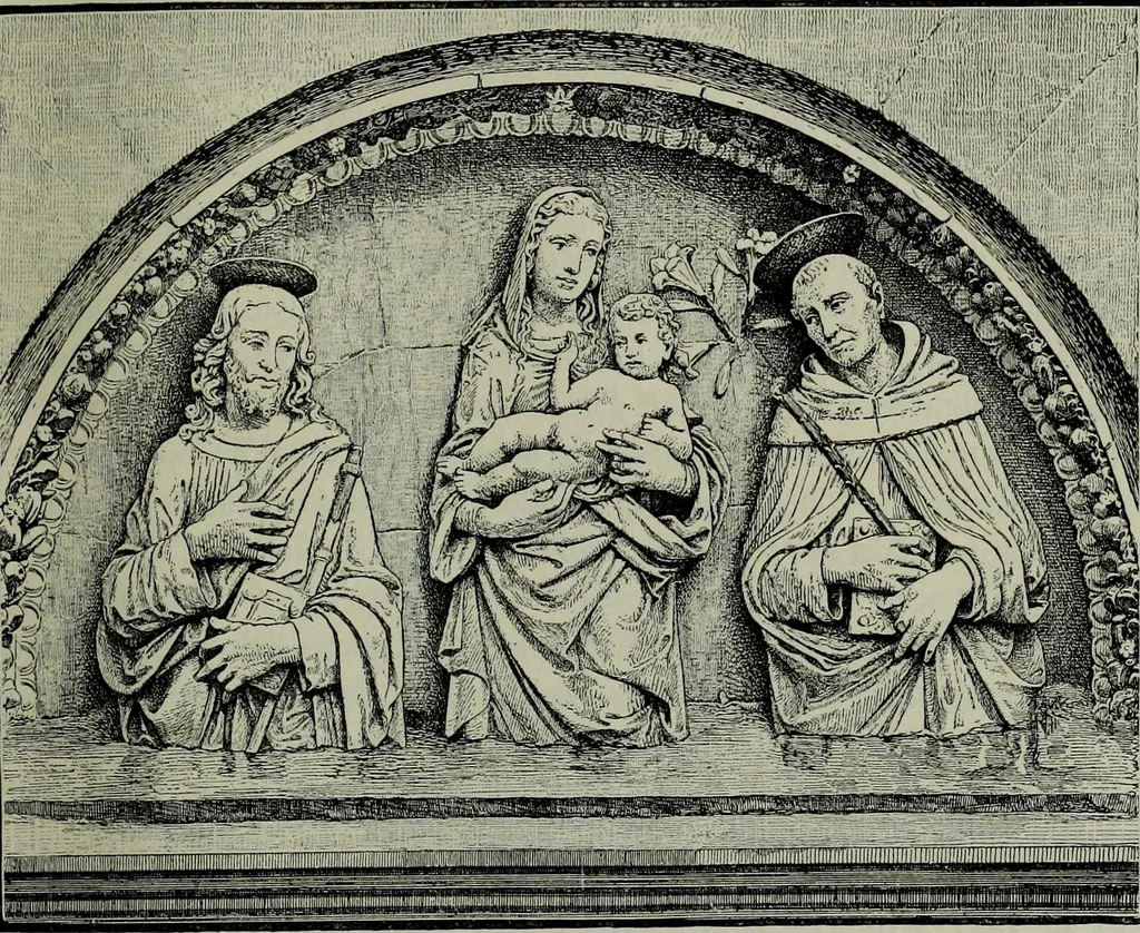 An illustration from Histoire de l'art pendant la Renaissance, 1889, leaf 244