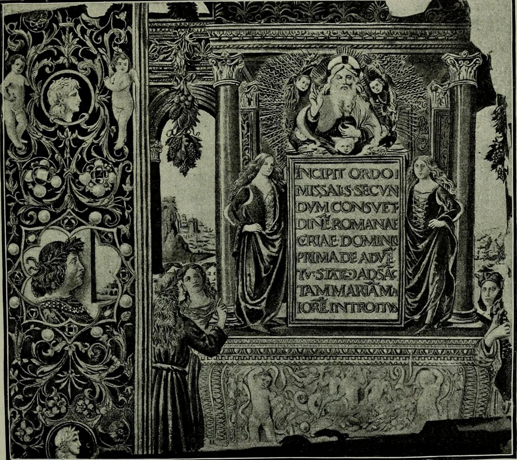 An illustration from Histoire de l'art pendant la Renaissance, 1889, leaf 254