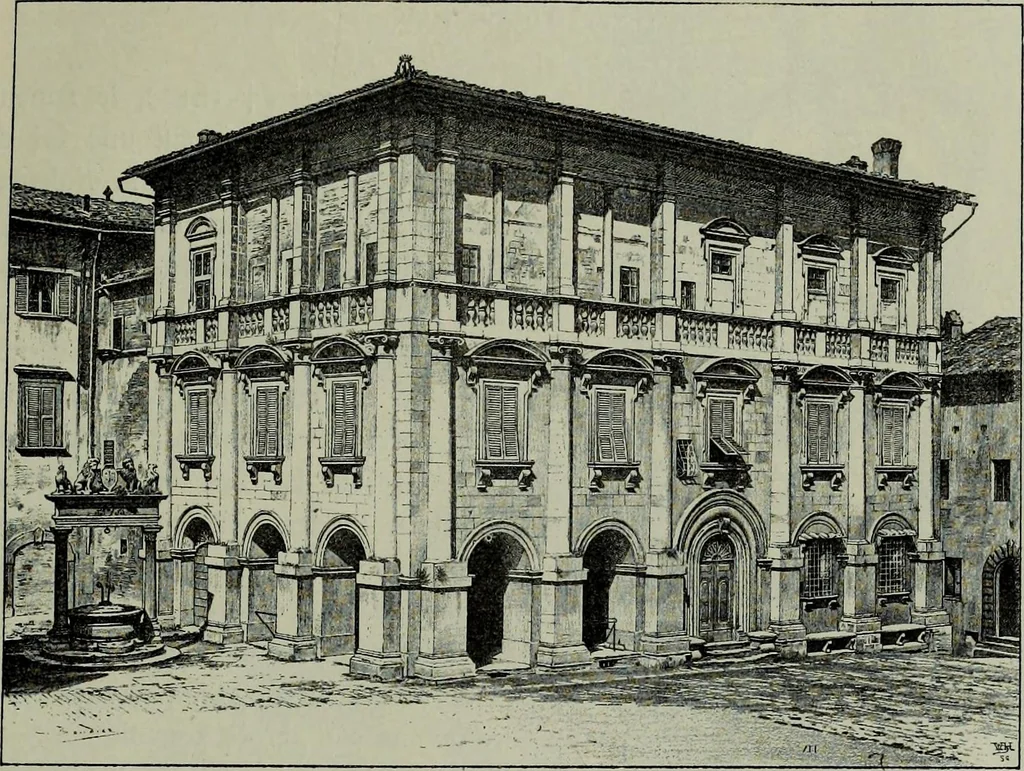 An illustration from Histoire de l'art pendant la Renaissance, 1889, leaf 260