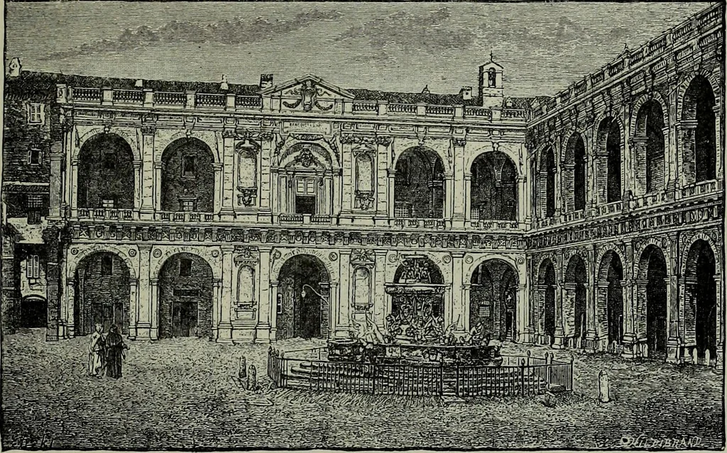 An illustration from Histoire de l'art pendant la Renaissance, 1889, leaf 297