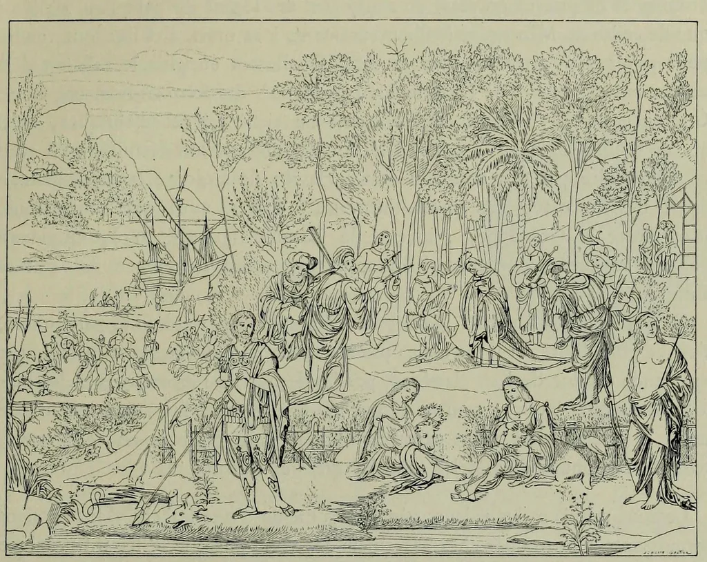 An illustration from Histoire de l'art pendant la Renaissance, 1889, leaf 321
