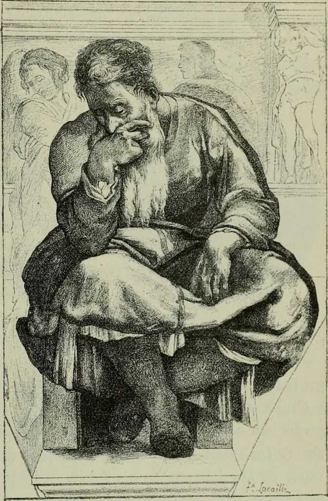An illustration from Histoire de l'art pendant la Renaissance, 1889, leaf 33