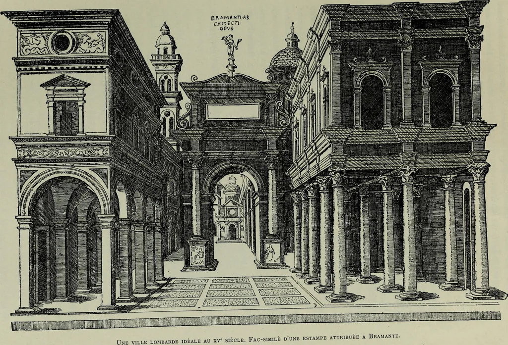 An illustration from Histoire de l'art pendant la Renaissance, 1889, leaf 343