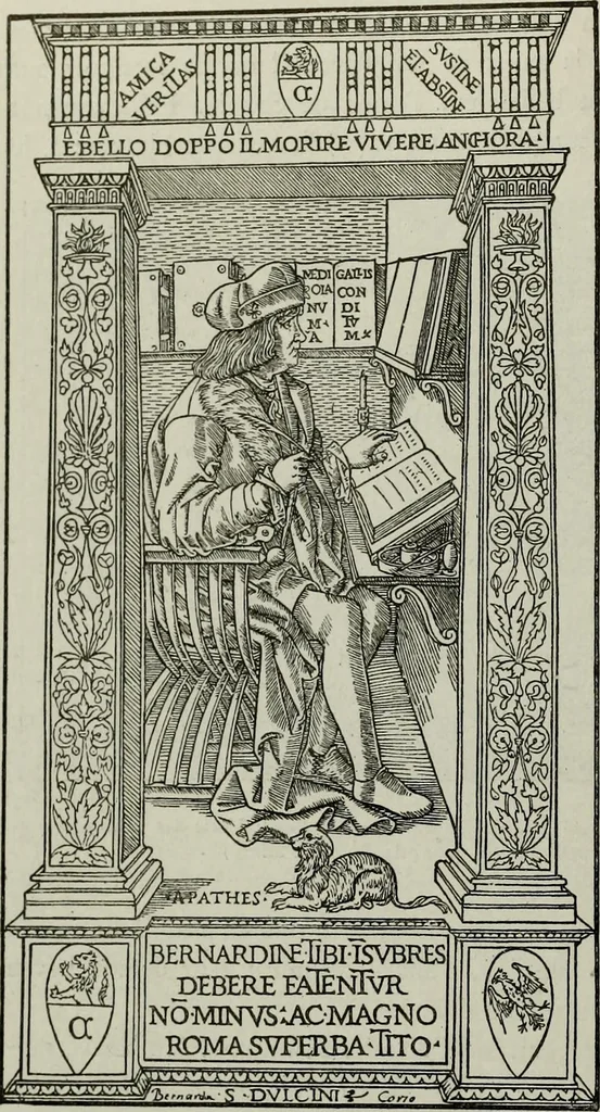 An illustration from Histoire de l'art pendant la Renaissance, 1889, leaf 348