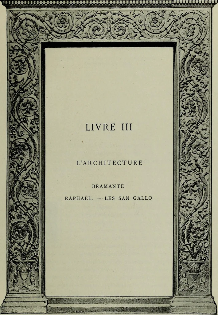 An illustration from Histoire de l'art pendant la Renaissance, 1889, leaf 355