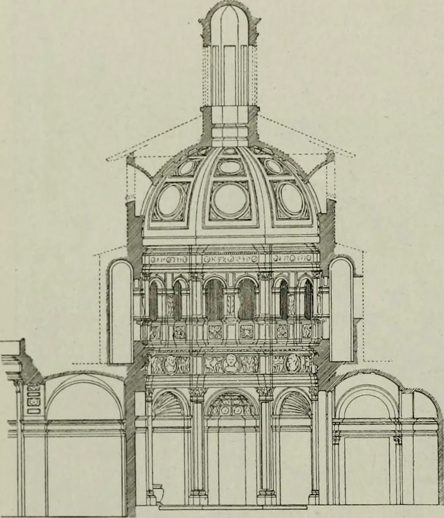 An illustration from Histoire de l'art pendant la Renaissance, 1889, leaf 388