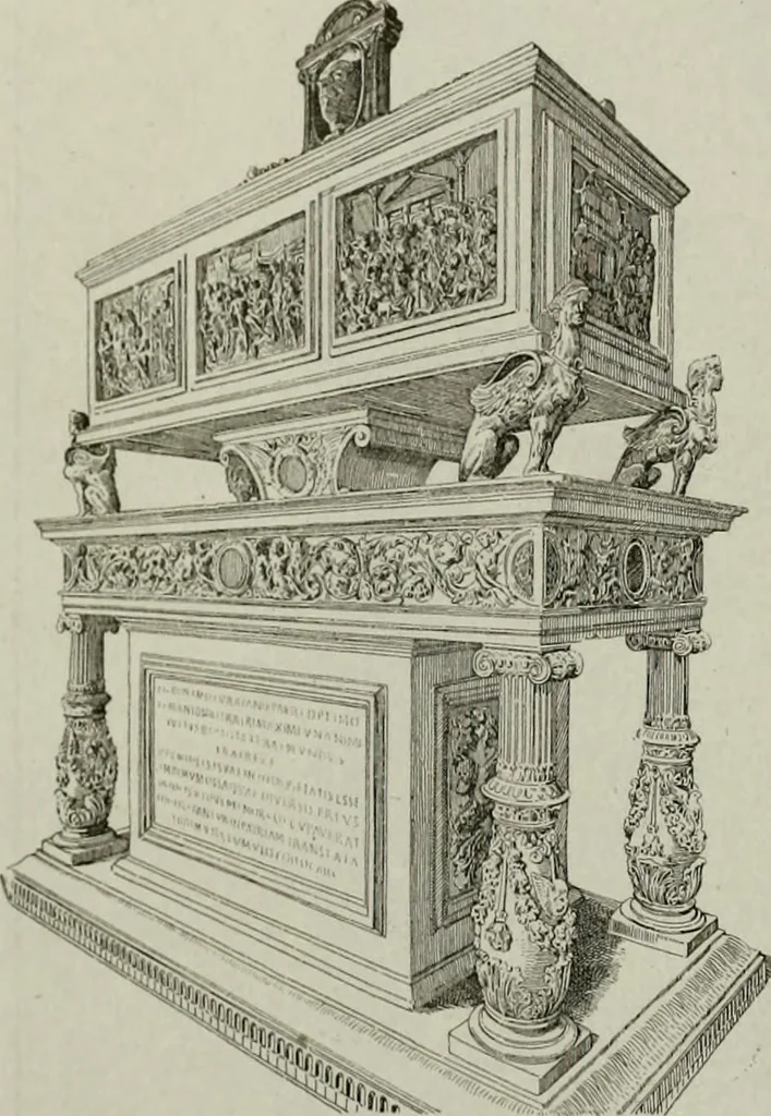 An illustration from Histoire de l'art pendant la Renaissance, 1889, leaf 390
