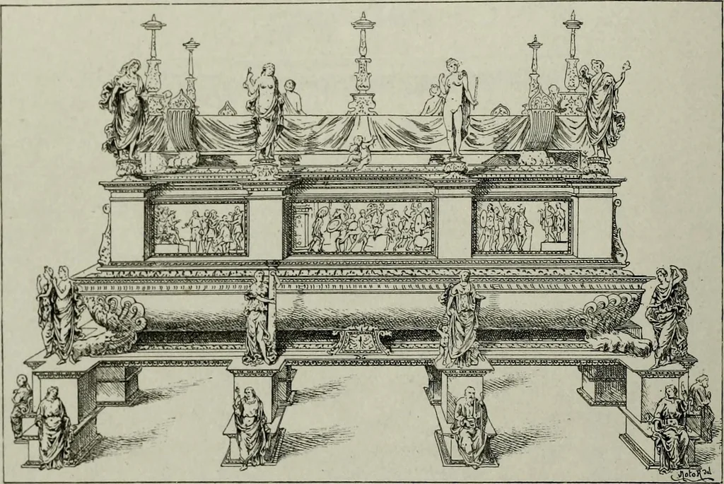 An illustration from Histoire de l'art pendant la Renaissance, 1889, leaf 392