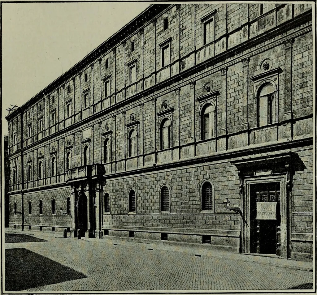 An illustration from Histoire de l'art pendant la Renaissance, 1889, leaf 421