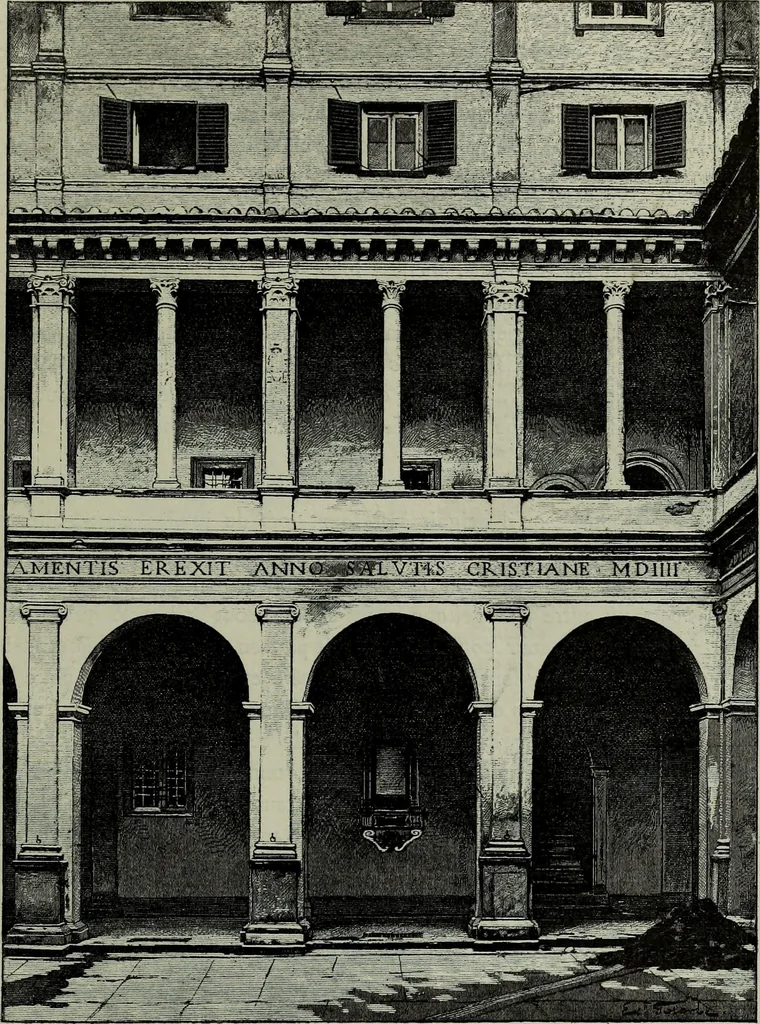 An illustration from Histoire de l'art pendant la Renaissance, 1889, leaf 423