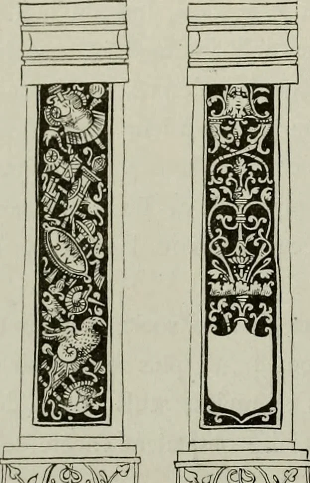 An illustration from Histoire de l'art pendant la Renaissance, 1889, leaf 44
