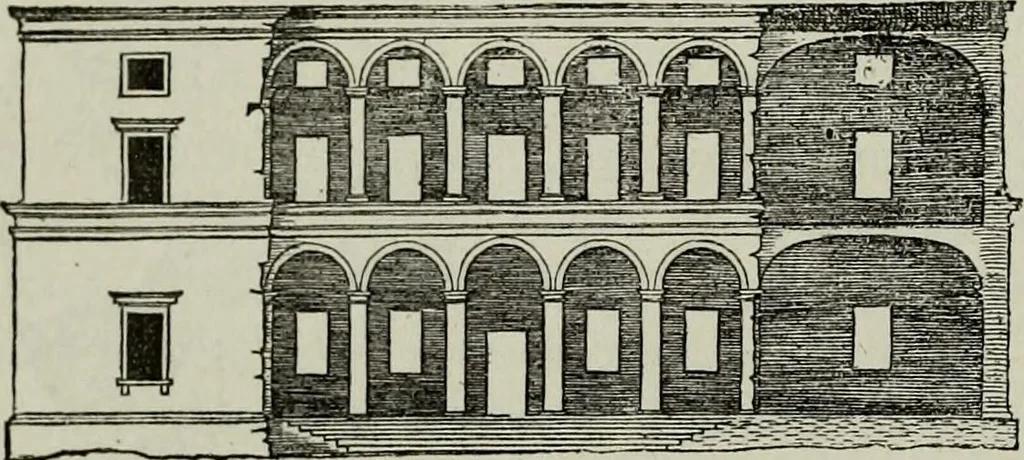 An illustration from Histoire de l'art pendant la Renaissance, 1889, leaf 448