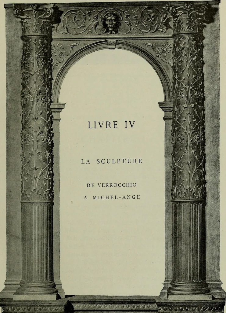An illustration from Histoire de l'art pendant la Renaissance, 1889, leaf 489