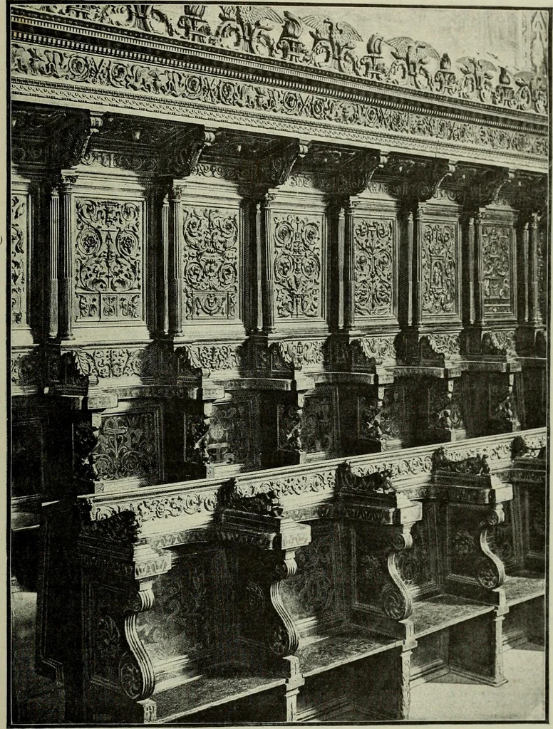 An illustration from Histoire de l'art pendant la Renaissance, 1889, leaf 51