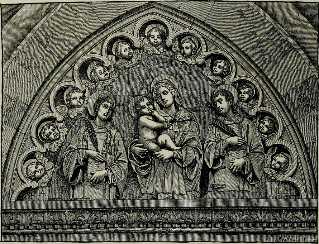 An illustration from Histoire de l'art pendant la Renaissance, 1889, leaf 530