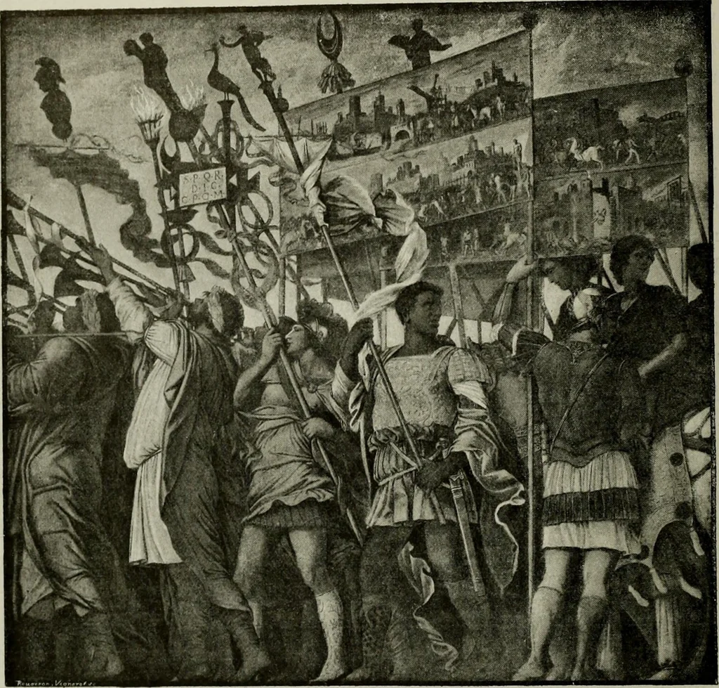 An illustration from Histoire de l'art pendant la Renaissance, 1889, leaf 54