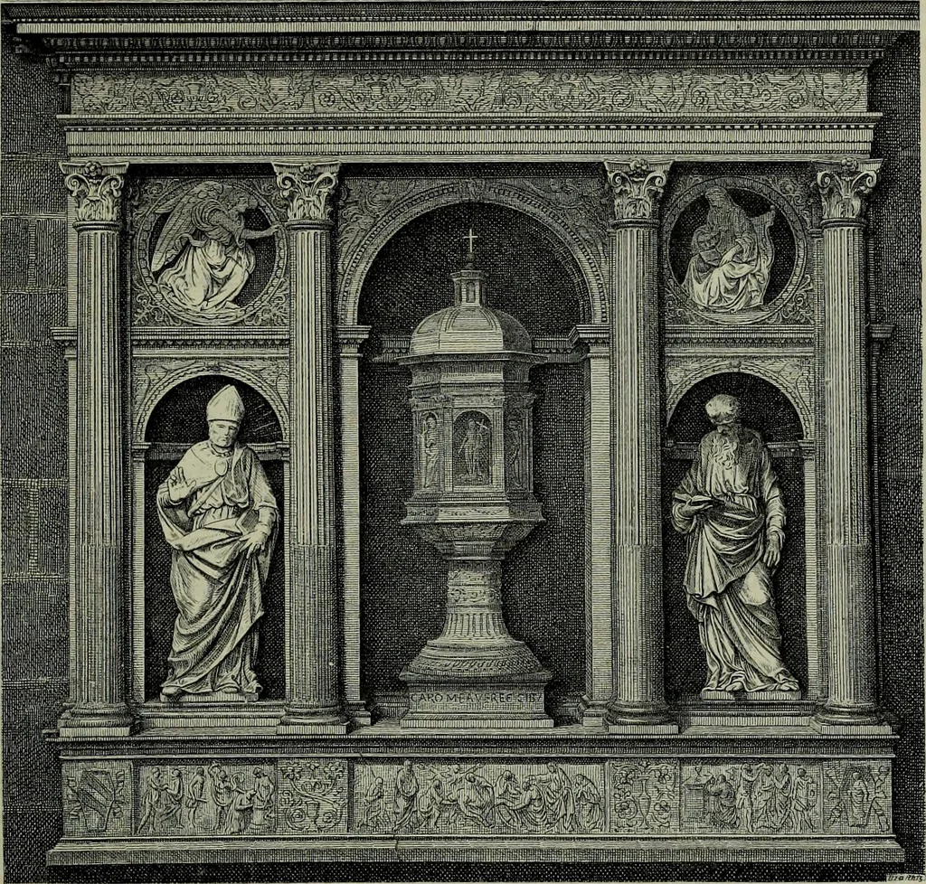 An illustration from Histoire de l'art pendant la Renaissance, 1889, leaf 549