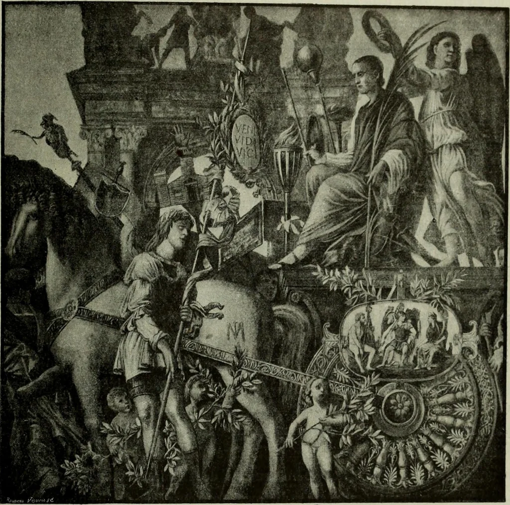 An illustration from Histoire de l'art pendant la Renaissance, 1889, leaf 55