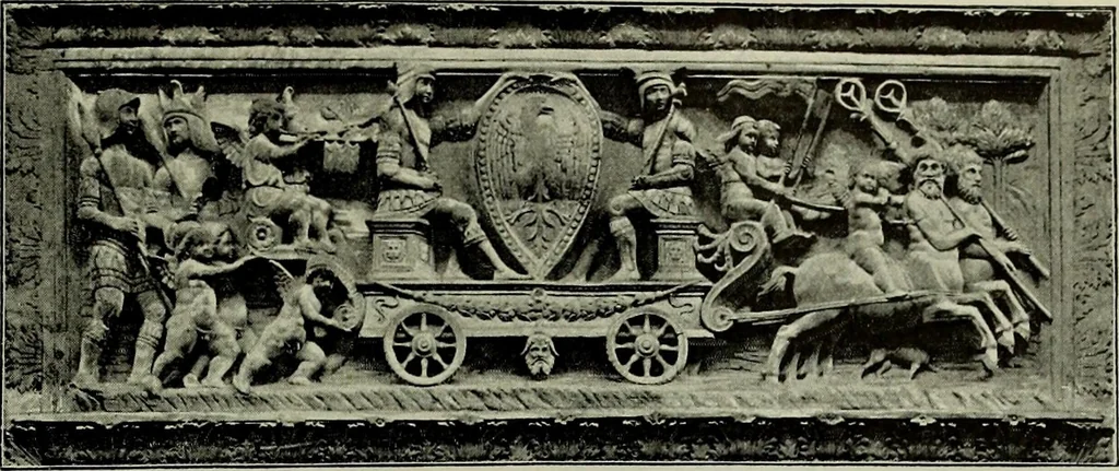 An illustration from Histoire de l'art pendant la Renaissance, 1889, leaf 567