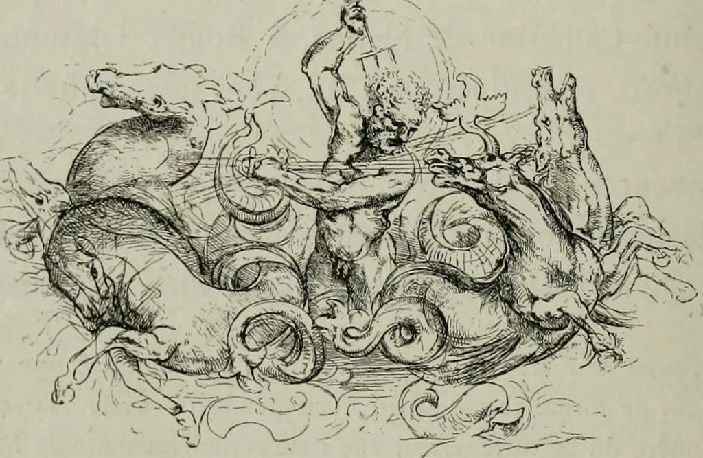 An illustration from Histoire de l'art pendant la Renaissance, 1889, leaf 58