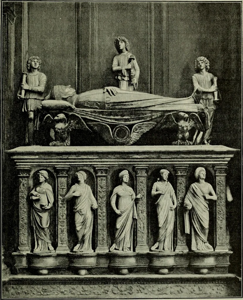 An illustration from Histoire de l'art pendant la Renaissance, 1889, leaf 585