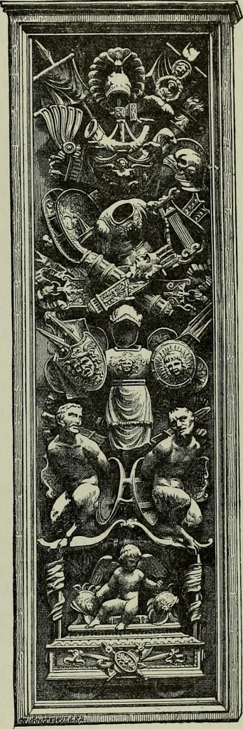 An illustration from Histoire de l'art pendant la Renaissance, 1889, leaf 605