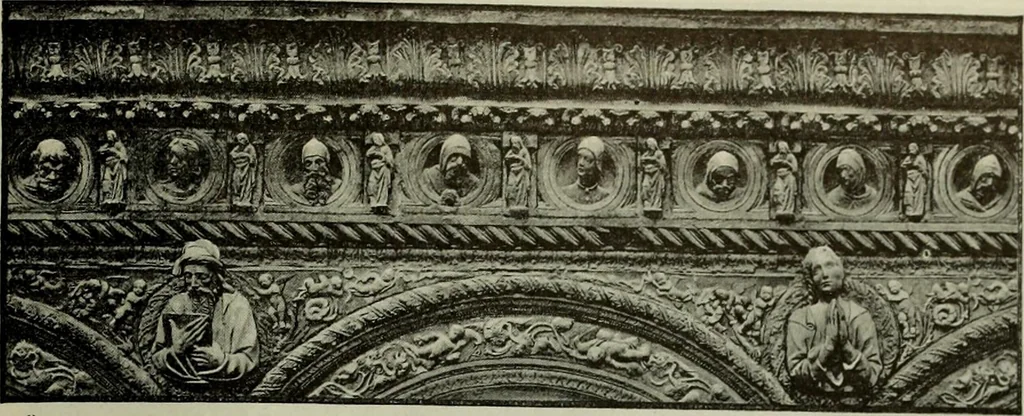 An illustration from Histoire de l'art pendant la Renaissance, 1889, leaf 61