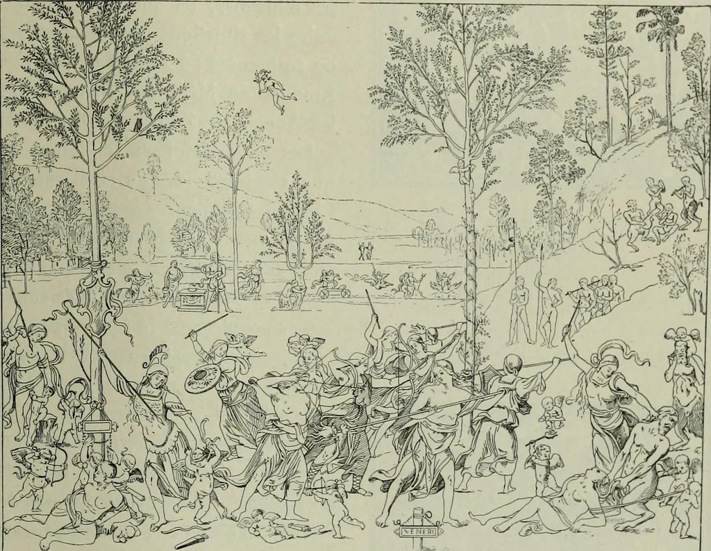 An illustration from Histoire de l'art pendant la Renaissance, 1889, leaf 79