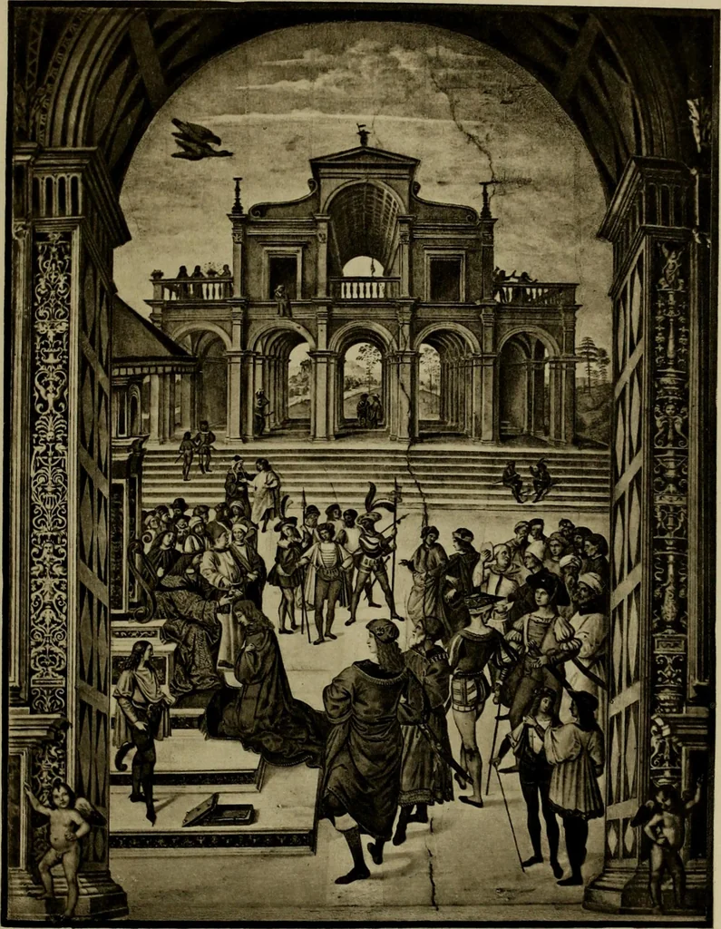 An illustration from Histoire de l'art pendant la Renaissance, 1889, leaf 807