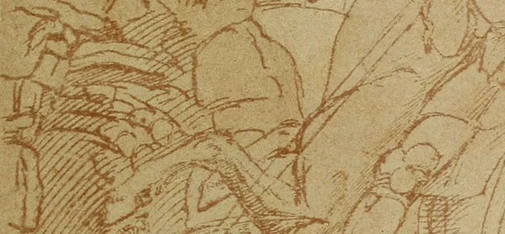 An illustration from Histoire de l'art pendant la Renaissance, 1889, leaf 821